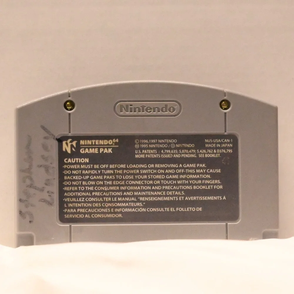 Super Mario 64 Nintendo 64 N64 Authentic Cartridge